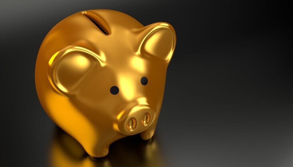 piggy bank gold money finance 2889046